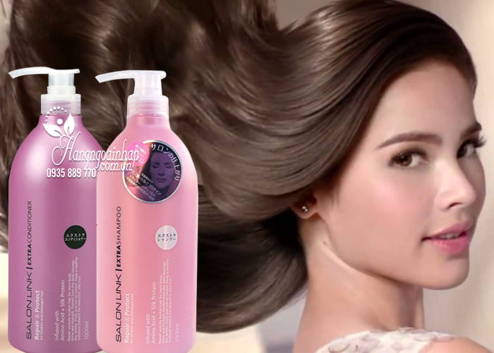 Bộ dầu gội xả Salon Link Extra 1000ml của Nhật Bản 2