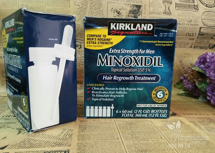 Thuốc Mọc Tóc Trị Hói Đầu Dành Cho Nam Minoxidil 5% Kirland Của Mỹ