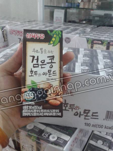 Giới thiệu sản phẩm nước đậu đen hạnh nhân óc chó Hàn Quốc