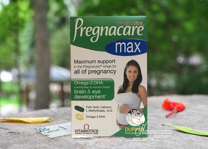 Vitamin tổng hợp cho bà bầu 3 tháng đầu Pregnacare Max 84 viên chính hãng 1