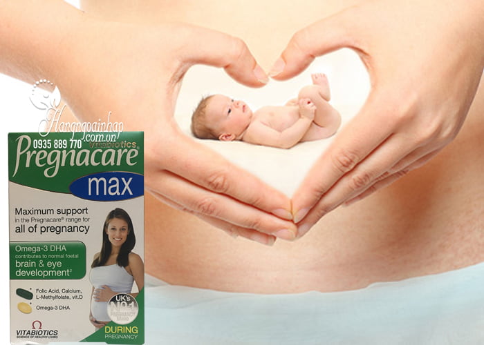 Vitamin tổng hợp cho bà bầu Pregnacare Max 84 viên chính hãng 2