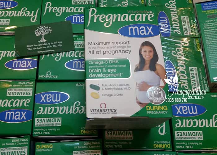 Vitamin tổng hợp cho bà bầu Pregnacare Max 84 viên chính hãng 6