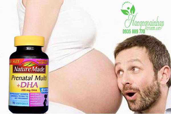 Vitamin tổng hợp cho bà bầu Prenatal Multi DHA 90 viên của Mỹ