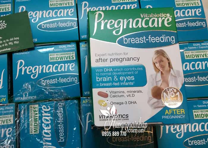 Vitamin tổng hợp cho mẹ sau sinh Pregnacare Breast-feeding 7