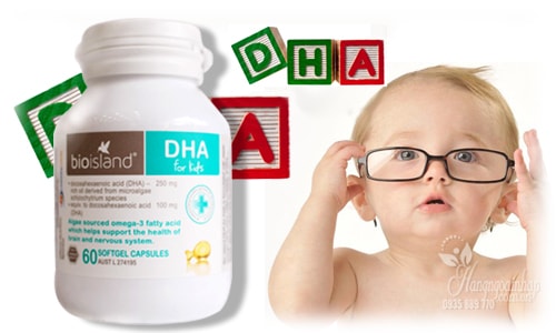 Viên Uống Bổ Sung Dha Của Úc Bio Island Hộp 60 Viên