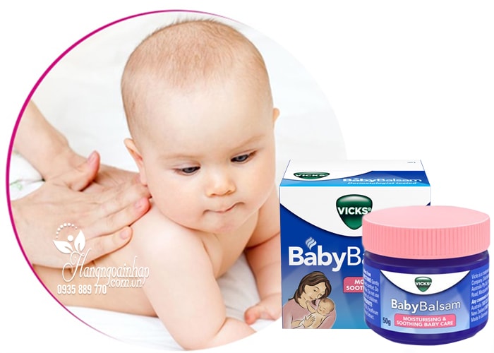 Dầu bôi giữ ấm Vicks Baby Balsam