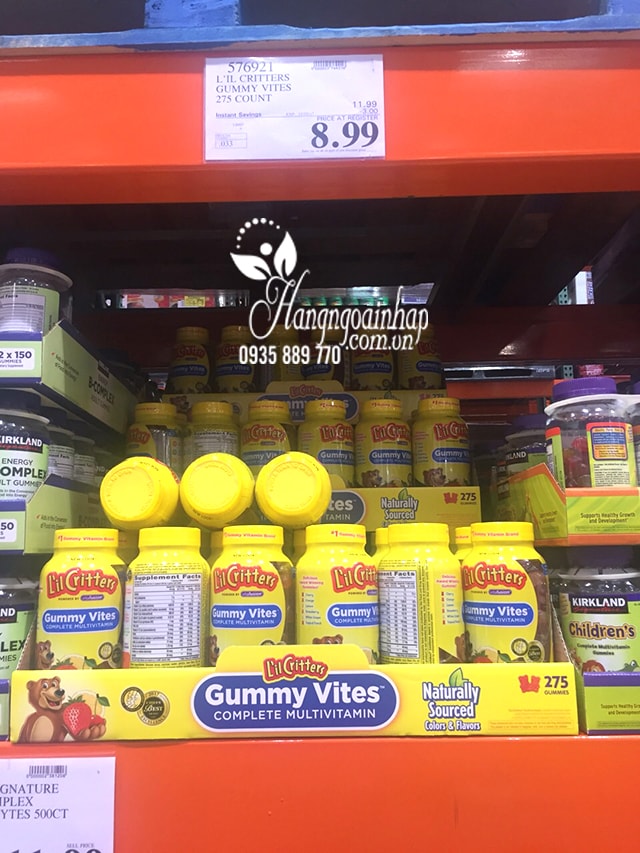 Gummy Vites Kẹo Dẻo Bổ Sung Vitamin Và Khoáng Chất Cho Trẻ 6