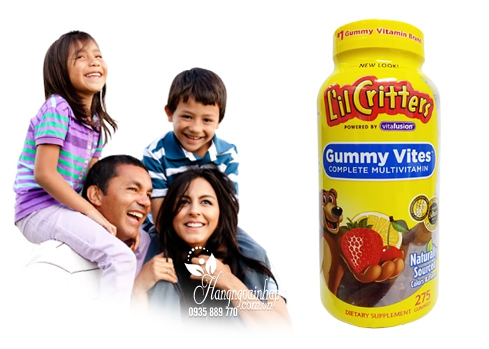 Gummy Vites Kẹo Dẻo Bổ Sung Vitamin Và Khoáng Chất Cho Trẻ
