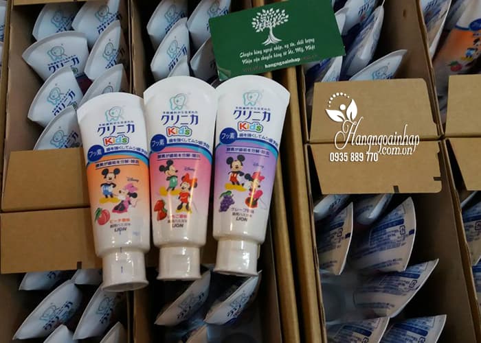 Kem đánh răng Lion 60g Nhật Bản dành cho trẻ em 5