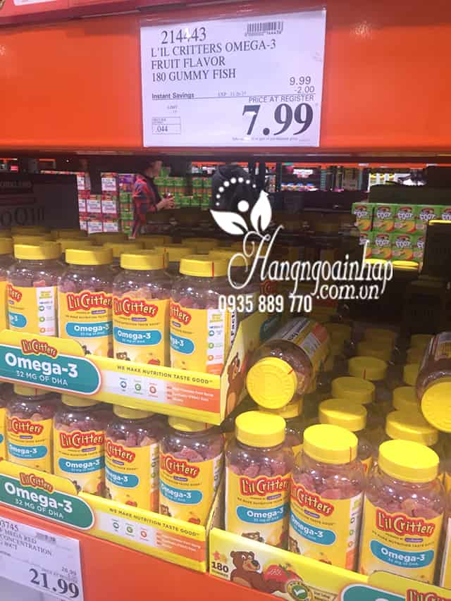 Omega-3 DHA Gummy Fish Kẹo Dẻo Bổ Sung Vitamin Cho Bé 10