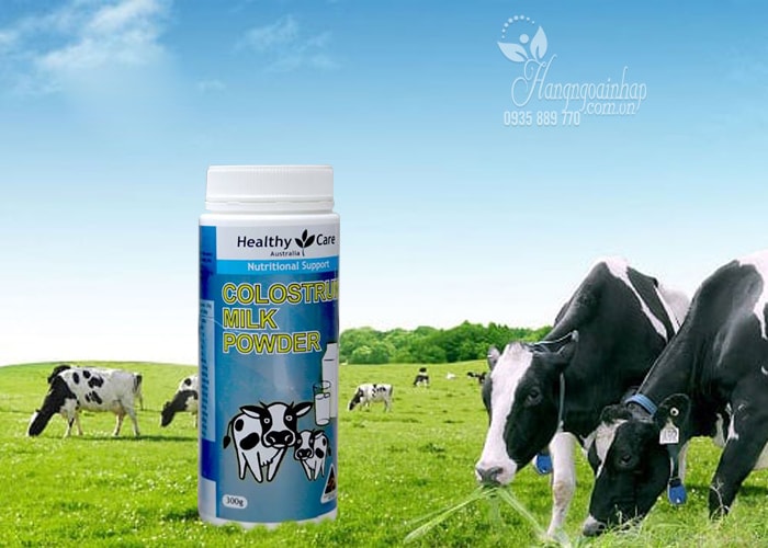 Sữa bò non Colostrum Milk Powder Healthy Care 300g của Úc