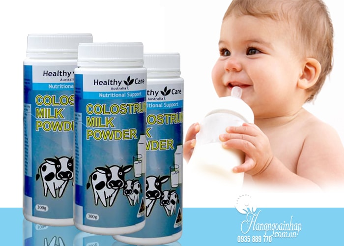 Sữa bò non Colostrum Milk Powder Healthy Care 300g 