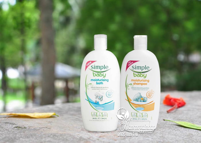 Sữa tắm, dầu gội cho bé Simple Baby Moisturising 300ml 1