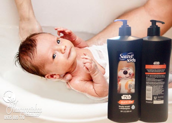 Sữa tắm gội cho bé Suave Kids Body Wash and Shampoo 