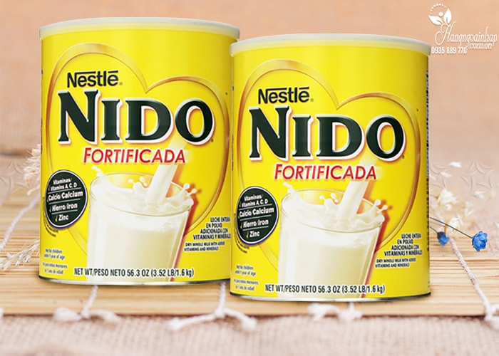 Sữa tươi dạng bột cho bé Nestle Nido Fortificada 1,6kg của Mỹ