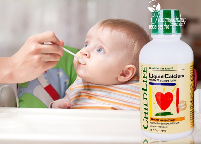 Vitamin ChildLife Bổ Sung Canxi Và Kẽm Cho Bé 474ml