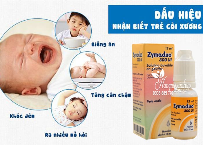 Zymaduo 300UI Vitamin D3 & Fluor 12ml - Chống còi xương 4