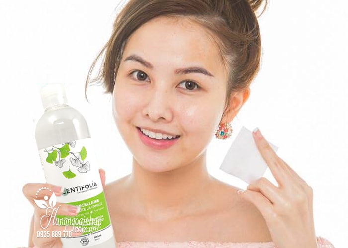 Nước tẩy trang rau má Centifolia Eau Micellaire 500ml từ Pháp