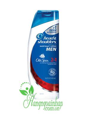 Dầu gội trị gàu Head & Shoulders For Men Old Spice 1 lít của Mỹ