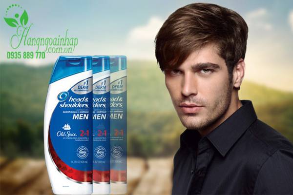 Dầu gội trị gàu Head & Shoulders For Men Old Spice của Mỹ