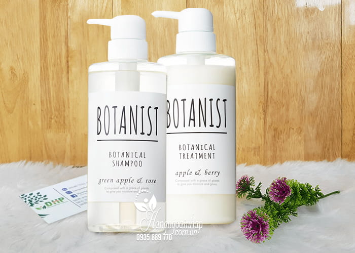 Bộ dầu gội xả thực vật Botanist Botanical 490ml của Nhật 1