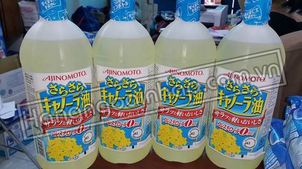 Dầu Ăn Hạt Cải Ajinomoto Tốt Cho Sức Khỏe Của Nhật 1000g