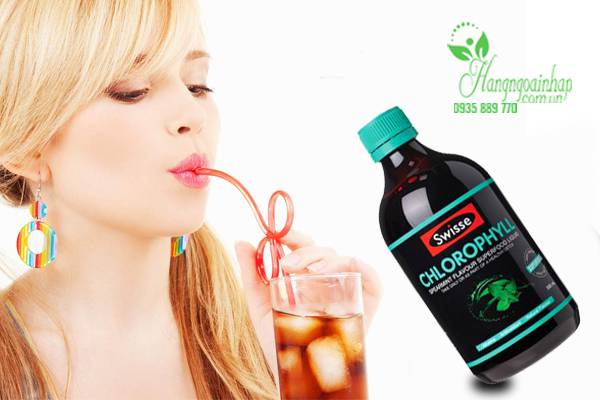 Nước diệp lục Swisse vị bạc hà Chlorophyll Spearmint 500ml