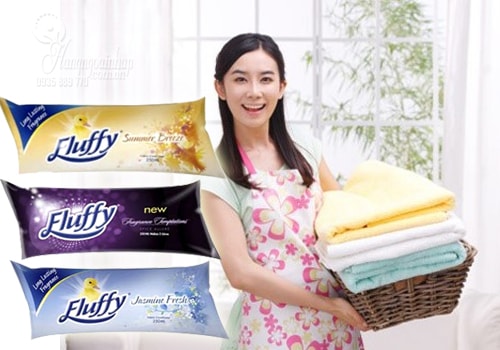 Nước xả vải và làm thơm tủ quần áo Fluffy 250ml của Úc