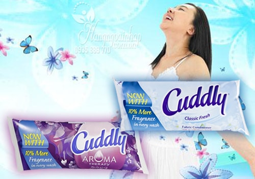 Nước xả vải đậm đặc, thơm lâu Cuddly 300ml của Úc