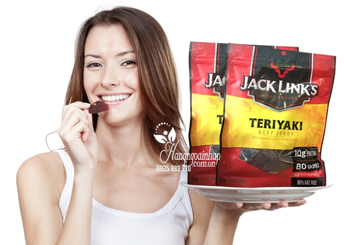 Khô bò Mỹ Jack Link’s Teriyaki Beef Jerky 92g 