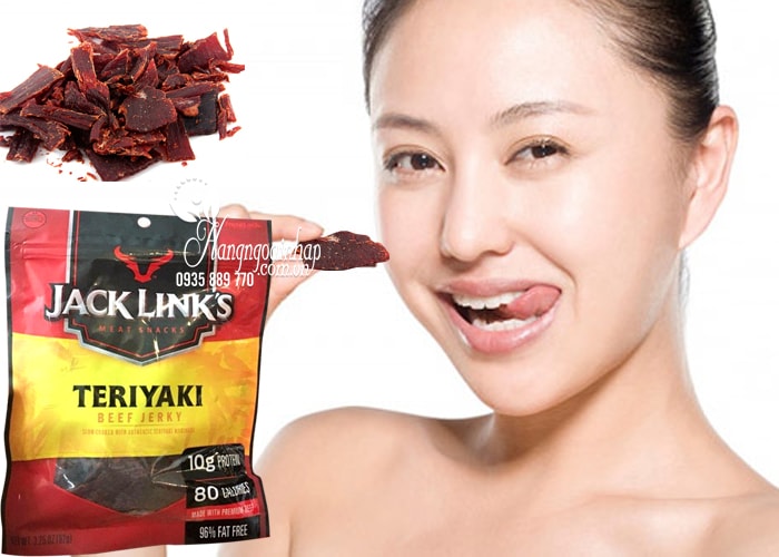 Khô bò Mỹ Jack Link’s Teriyaki Beef Jerky 92g 