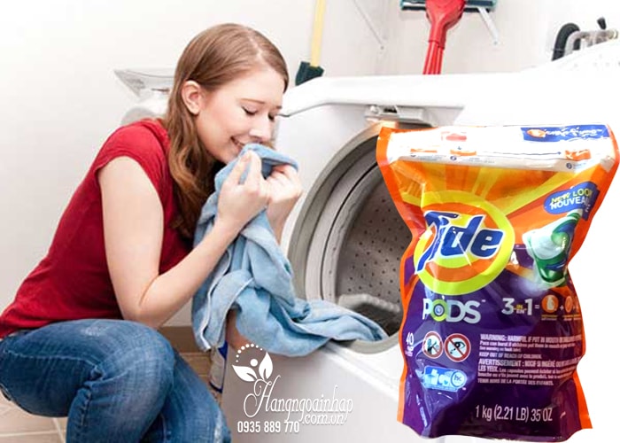 Viên giặt Tide Pods 3 in 1 gói 40 viên