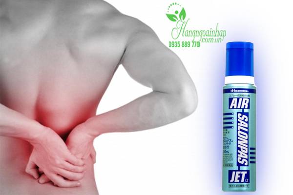 Xịt trị đau mỏi xương khớp Air Salonpas Jet 150ml của Nhật