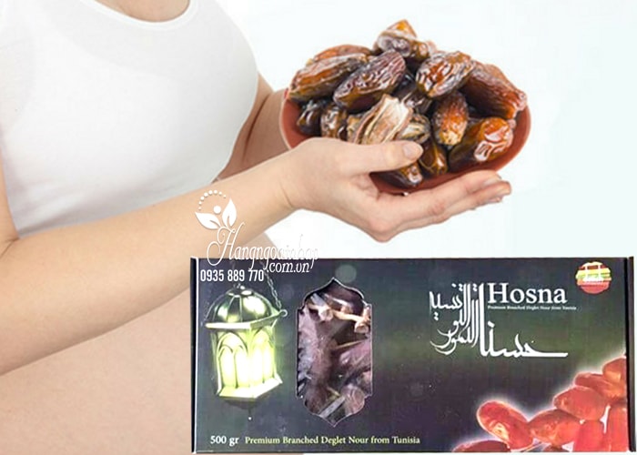 Chà là khô nguyên cành Hosna 500g của Tunisia 