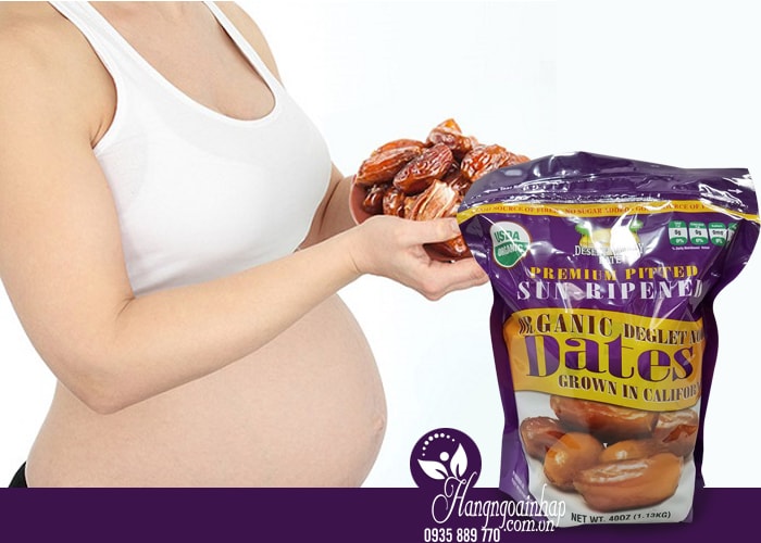  Chà là sấy khô Dates Organic Deglet Noor 1.13kg hàng Mỹ