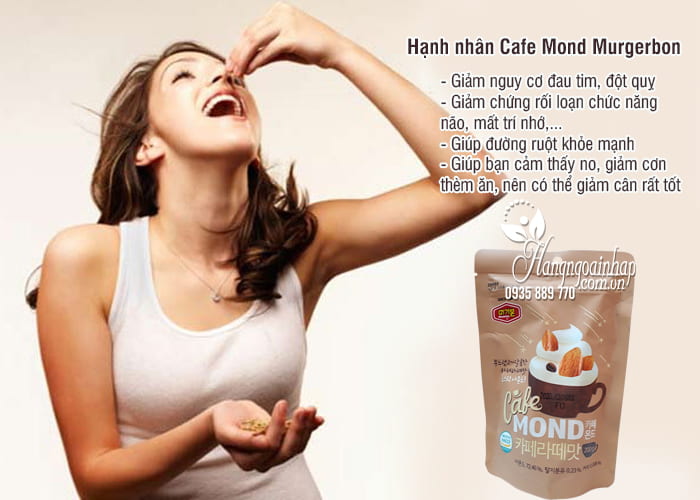 Hạnh nhân Cafe Mond Murgerbon 200g của Hàn Quốc 3