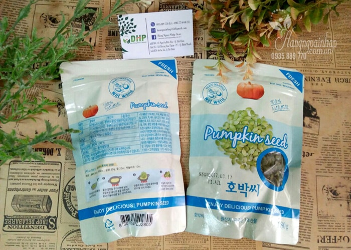 Hạt bí tách vỏ Nut Would Pumpkin Seed Nhật Bản 180g