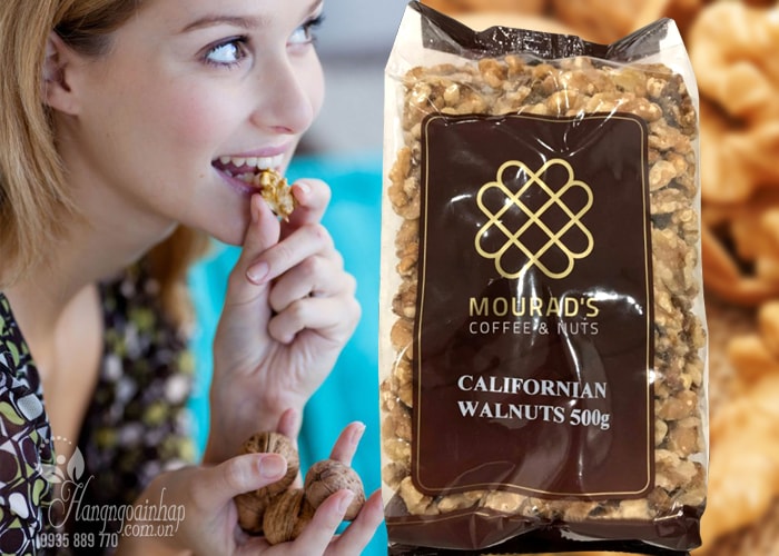 Hạt óc chó Mourad’s Californian Walnuts 500g của Úc