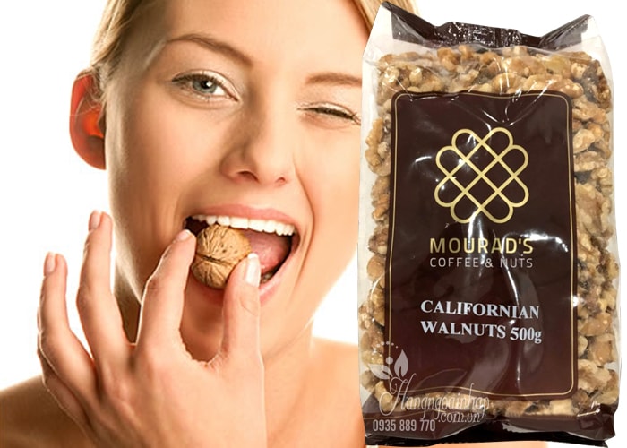 Hạt óc chó Mourad’s Californian Walnuts 500g của Úc