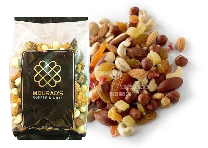 Hạt hỗn hợp sấy khô Mourad’s 500g của Úc