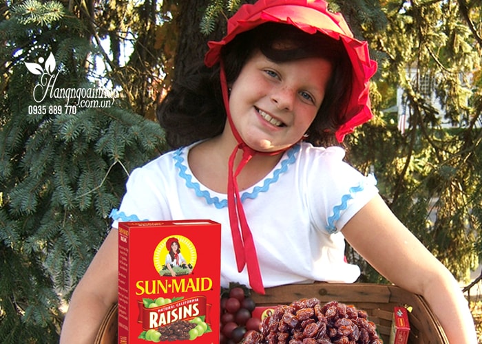 Nho khô cao cấp Sun Maid Raisins 250g 