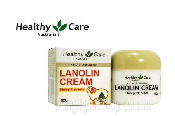 Kem Dưỡng Trắng Da Nhau Thai Cừu Healthy Care Lanolin Cream Sheep Placenta