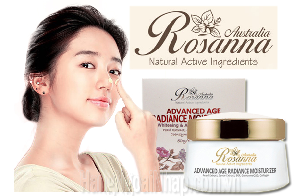 Kem Dưỡng Trắng Chống Lão Hóa Da Rosanna Advanced Age Radiance Moisturizer Của Úc