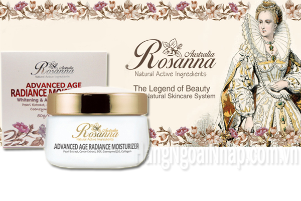 Kem Dưỡng Trắng Chống Lão Hóa Da Rosanna Advanced Age Radiance Moisturizer