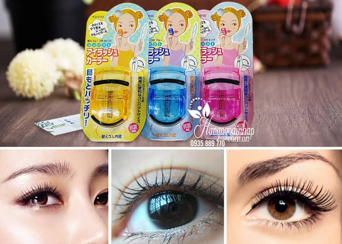 Bấm mi Kai Compact Eyelash Curler của Nhật Bản 2