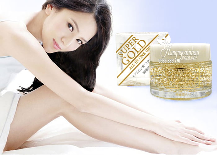 Kem dưỡng da tinh chất vàng Super Gold All In One Gel 50g của Nhật Bản (3)