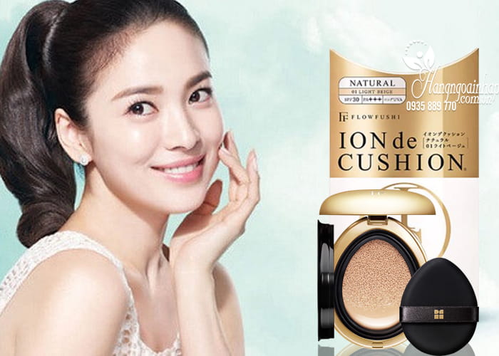 Phấn nước Flow Fushi Ion De Cushion Foundation 20g Nhật Bản 5