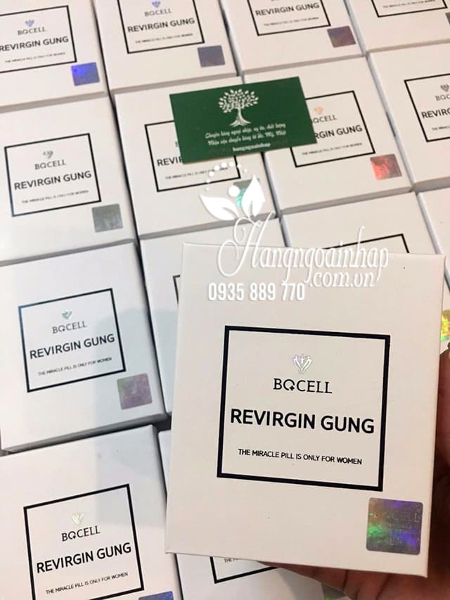  Viên đặt se khít âm đạo Revirgin Gung Bqcell của Hàn Quốc 5