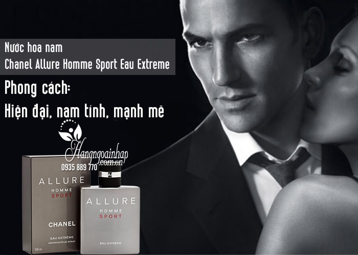 Nước hoa nam Chanel Allure Homme Sport Eau Extreme 100ml 2