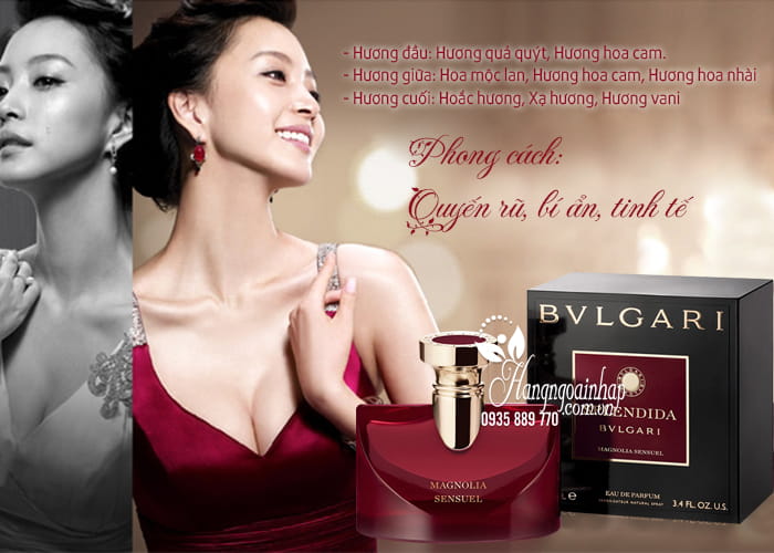 Nước hoa nữ Bvlgari Splendida Magnolia Sensuel EDP 100ml 2